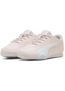 Sneaker Puma "Puma Catch Sneakers Kinder", Damen, Gr. 27,5, jasmine flower wei&szlig; pink, Obermaterial: Textil, Synthetik; Futter: Textil; Innensohle: Textil; Laufsohle: Gummi, Schuhe Sneaker