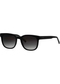 Marc O'Polo Sonnenbrille MARC O'POLO "Modell 506233", Herren, schwarz, leicht gl&auml;nzend, Sonnenbrillen Sonnenbrille, Form Karree/Soft, Logoschriftzug auf B&uuml;gel, Kunststofffassung