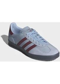 Sneaker Adidas ORIGINALS "GAZELLE INDOOR", Herren, Gr. 41, clear sky, noble maroon, crystal sky, Leder, Synthetik, Schuhe Sneaker