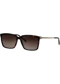 HUMPHREY&acute;S eyewear Sonnenbrille HUMPHREY ́S EYEWEAR "Modell 585352", Herren, havanna, gemustert, leicht durchscheinend, matt, Sonnenbrillen Sonnenbrille, Form Karree/Eckig, Logoschriftzug auf B&uuml;gel, Kombifassung
