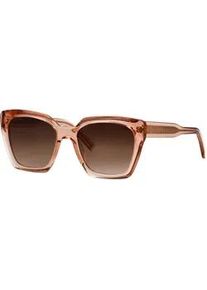 Marc O'Polo Sonnenbrille MARC O'POLO "Modell 506240", Damen, ros&eacute;, transparent, durchscheinend, leicht gl&auml;nzend, Sonnenbrillen Sonnenbrille, Form Butterfly, Logoschriftzug auf B&uuml;gel, Kunststofffassung