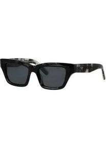 Sonnenbrille MINI EYEWEAR "Modell 746032", Damen, schwarz grau havanna, gemustert, Sonnenbrillen Sonnenbrille, Form CatEye, Logoschriftzug auf B&uuml;gel, Kunststofffassung