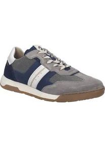 Sneaker Josef Seibel "Blake 02, blau-multi", Herren, Gr. 46, blau (blau, multi), Obermaterial: 80% Rindsleder Leather cow. 20% Textilmaterial TEXMAT., Schuhe Sneaker