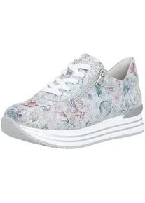 Plateausneaker Remonte "Remonte Sneaker Leder", Herren, Gr. 38, multi, Leder, Schuhe Plateausneaker
