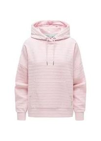 Kapuzenpullover Ragwear "Pirita Crepe", Damen, Gr. L (40), marshmallow, Sweatware, Material: 65% Baumwolle, 27% Polyester, 6% Viskose, 2% Elasthan, l&auml;ssig geschnitten h&uuml;ftbedeckend, hoch geschlossener Ausschnitt, &Auml;rmel ohne &Auml;rmelschlitz abgesteppte Kante, Pullover Kapuzenpullover, Hoodie mit verstellbarer Kapuze