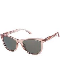 O`Neill Sonnenbrille O'NEILL "Modell 966120", Damen, rosa transparent, leicht transparent, Sonnenbrillen Sonnenbrille, Form Karree/Soft, Logoschriftzug auf B&uuml;gel, Injectionfassung