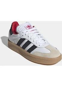 Sneaker Adidas ORIGINALS "SAMBA XLG", Herren, Gr. 40, cloud wei&szlig;, supplier colour, gum 3, Leder, Textil, Schuhe Sneaker