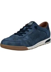 Sneaker Bugatti "Bugatti Sneaker Lederimitat", Herren, Gr. 46, blau, Lederimitat, Schuhe Sneaker