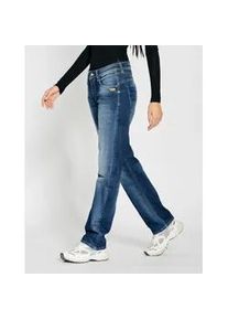 Straight-Jeans Gang "Gang Jeans Straight Fit 94AMELIE STRAIGHT", Damen, Gr. 26, denim blau, Denim/Jeans, 90% Baumwolle, 4% Elasthan, 6% Polyester, Jeans Straight-Jeans