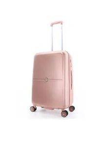 Koffer ELLE "Chic", Gr. B/H/T: 44cm x 65cm x 28cm, rosa (pink), Koffer, ABS