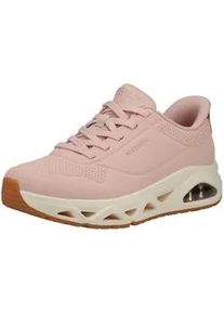 Sneaker Skechers "Skechers Sneaker Lederimitat", Damen, Gr. 41, pink, wei&szlig;, Lederimitat, Schuhe Sneaker