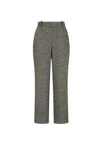 Lily & Lionel Jerseyhose LILY AND LIONEL "Pandora Tapered Herringbone Print Trouser Damen", Damen, Gr. 36, Normalgr&ouml;&szlig;en, schwarz, 50% Polyester, 50% Wolle, normal, Hosen Jerseyhose