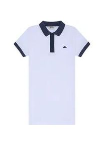Polokleid Ellesse "RIBES POLO DRESS", M&auml;dchen, Gr. 128/134 (8/9), N-Gr, wei&szlig;, Obermaterial: 52% Baumwolle, 44% Polyester, 4% Elasthan, Kleider, f&uuml;r Kinder, f&uuml;r Sportmode, bequemer Tragekomfort