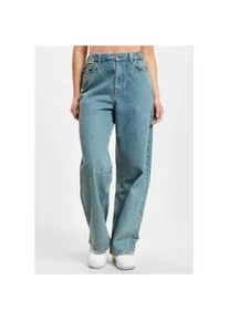 Bequeme Jeans DEF "DEF DEF Baggys", Damen, Gr. M, US-Gr&ouml;&szlig;en, vintage blau, 100% Baumwolle, unifarben, Jeans
