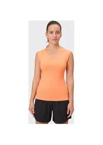 T-Shirt Venice Beach "T-SHIRT ELEAM", Damen, Gr. M (40), papaya, Obermaterial: 91% Polyamid, 9% Elasthan, Rundhals, Shirts T-Shirt, sportlicher Stil, leichtes und elastisches Material