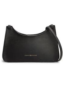Umh&auml;ngetasche Tommy Hilfiger "TH MODERN CROSSOVER", Damen, Gr. B/H/T: 26cm x 17cm x 7cm, schwarz, Lederimitat, Taschen Umh&auml;ngetasche, Damen Tragetasche, Abendtasche, Handtasche mit Logoschriftzug