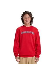 Sweatshirt Quiksilver "Graphic", Herren, Gr. M, salsa, Obermaterial: 60% Walkfrottier, 40% Microfaser;, Sweatshirts Sweatshirt