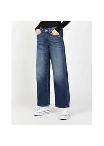 Weite Jeans Gang "Gang Jeans Wide Fit 94CARLOTTA", Damen, Gr. 30, denim blau, Denim/Jeans, 99% Baumwolle, 1% Elasthan, Jeans