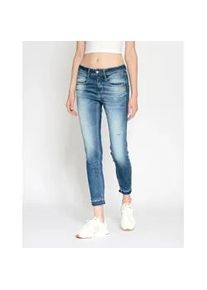 Relax-fit-Jeans Gang "Gang Jeans Relaxed Fit 94AMELIE CROPPED", Damen, Gr. 26, denim blau, Denim/Jeans, 92% Baumwolle, 5% Polyester, 3% Elasthan, Jeans