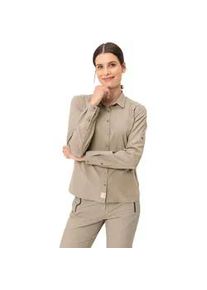 Langarmshirt Vaude "WOMEN'S ROSEMOOR LS SHIRT IV", Damen, Gr. 44, linen, Obermaterial: 100% Polyester, Shirts Langarmshirt, Langarm, f&uuml;r Trekking und Wandern, leicht und atmungsaktiv