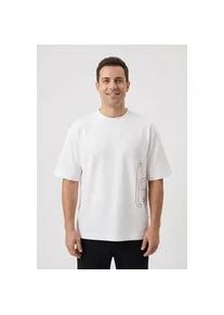 Oversize-Shirt CMP, Herren, Gr. XL, bianco, Obermaterial: 100% Baumwolle, Shirts, Oversize-Schnitt, sportlicher Stil, f&uuml;r Sport- und Outdoormode