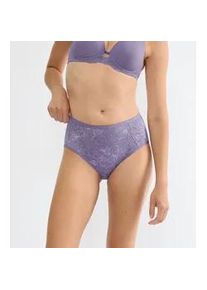 Maxislip Triumph "Amourette Charm T", Damen, Gr. 48, lila, Microtouch, Obermaterial: 76% Polyamid, 22% Elasthan, 2% Modal, Unterhosen, mit Stretch-Spitze, hohe Abdeckung