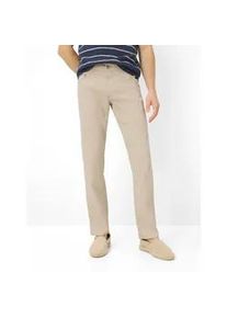 Chinohose Brax "Style COOPER", Herren, Gr. 40, L&auml;nge 36, beige, Web, 67% Leinen, 30% Baumwolle, 3% Elasthan, Hosen Chinohose
