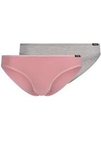 Rioslip Skiny "Cotton Advantage", Damen, Gr. 36, zephyrmelange selection, Obermaterial: 94% Baumwolle, 6% Elasthan, unifarben, bequem, Unterhosen, bequem, weich, schmaler Gummi, mit Unsichtbar-Effekt, Baumwollmix