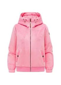 Fleecejacke Ragwear "Cousy Short Bonded", Damen, Gr. XXL (44), pink, Obermaterial: 91% Polyester, 9% Elasthan, Innenfutter: 94% Polyester, 6% Elasthan, gerade h&uuml;ftbedeckend, hoch geschlossener Ausschnitt, &Auml;rmel ohne &Auml;rmelschlitz elastischer Bund mit innenliegendem Gummizug, Jacken Fleecejacke, &Uuml;bergangsjacke mit kuscheligem Teddyfell-Innenfutter