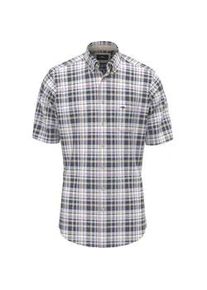 Karohemd Fynch-Hatton, Herren, Gr. XXL, N-Gr, horizon, Web, Obermaterial: 100% Baumwolle, kariert, regular fit normal, gerader Abschluss, Hemden Karohemd, mit Logo Stickerei