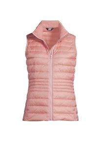 LANDS' END Daunenweste WANDERWEIGHT Verstaubar Ultraleicht, Damen,  Pink, Nylon, by Lands' End