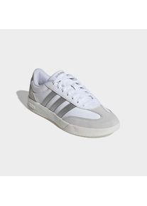 Sneaker adidas Sportswear "VL COURT 00S", Damen, Gr. 42, cloud wei&szlig;, silber metallic, grau one, Leder, Synthetik, Schuhe Sneaker