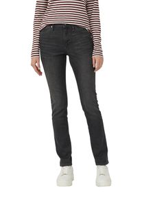 Slim-fit-Jeans s.Oliver "Betsy", Damen, Gr. 36, L&auml;nge 30, schwarz (schwarz used), Denim/Jeans, Obermaterial: 84% Baumwolle, 14% Polyester, 2% Elasthan, slim fit, Jeans Slim-fit-Jeans, mit Stretch