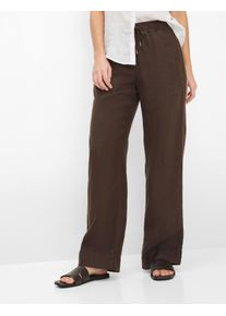 Brax Damen Marlenehose Style FARINA COFFEE, dunkelbraun, Gr. 42L