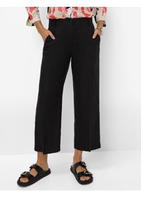 Brax Damen Culotte Style MAINE S BLACK, schwarz, Gr. 34