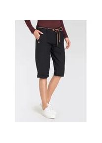 3/4-Hose "GS 93 WMN PNTS", Damen, Gr. 36, N-Gr, blau (dunkelnavy), Obermaterial: 65% Baumwolle, 30% Polyester, 5% Elasthan, G.I.G.A. DX BY KILLTEC, unifarben, Hosen