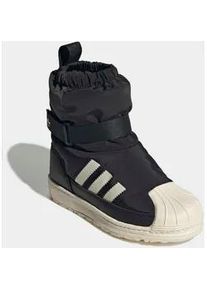 Winterstiefel Adidas ORIGINALS "SUPERSTAR 360 WINTERIZED STIEFEL F&Uuml;R KINDER", M&auml;dchen, Gr. 32, core schwarz, wonder wei&szlig;, carbon, Synthetik, Textil, Schuhe Winterstiefel, Winterschuhe, Winterboots, Snowboots, f&uuml;r Kinder & Jugendliche