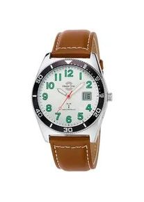 Funkuhr, braun, Armbanduhren, Herren, Funkuhr