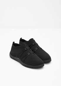 bonprix Barfu&szlig;schuhe mit flexibler Sohle, schwarz, Gr.39, Bequemer Barfu&szlig;-Sneaker, aus Vegan