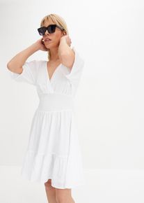 bonprix Minikleid, wei&szlig;, Gr.44, modisches Kleid