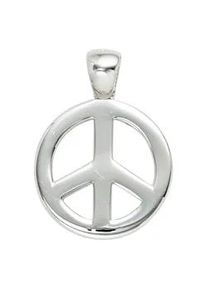 Kettenanh&auml;nger Jobo "Anh&auml;nger Peace", silber (silber 925), Schmuckanh&auml;nger, Damen, Silber 925 (Sterlingsilber), Kettenanh&auml;nger, 925 Silber