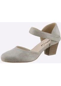 Pumps Andrea Conti, Damen, Gr. 39, grau (hellgrau), Synthetik, Schuhe Pumps