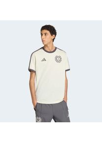 T-Shirt adidas Performance "MERCEDES - AMG PETRONAS FORMULA 1 TEAM SILVER ARROWS ICON HERREN", Damen, Gr. S, sanftes wei&szlig;, granite, Obermaterial: 100% Baumwolle, Rundhals, Shirts T-Shirt