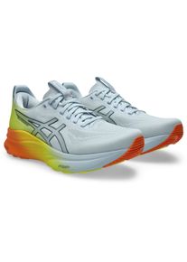 Laufschuh asics "GEL-KAYANO 32", Gr. 42, sky, lemon spark, Synthetik, Schuhe Laufschuh, sportlicher Stil, leicht profiliertes Laufsohlenprofil, Schn&uuml;rung, Topseller