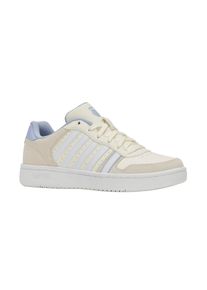 Sneaker K-Swiss "COURT PALISADES", Damen, Gr. 41, egt, wht, skwy, Leder, Schuhe Sneaker