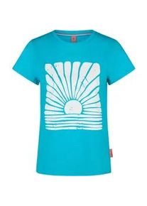T-Shirt SALZHAUT "Shirt TELTE", Damen, Gr. XXL, blau (scuba blau), Obermaterial: 100% Baumwolle CO., Shirts T-Shirt