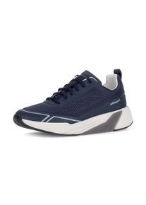 Sneaker ROLLINGSOFT, Herren, Gr. 8 (42), dunkelblau, Lederimitat, Textil, Schuhe Sneaker, Freizeitschuh, Halbschuh, Schn&uuml;rer mit Details in der Sohle, G-Weite