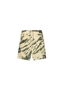 Sweatshorts Alpha Industries "Tie Dye Shorts", Herren, Gr. S, Normalgr&ouml;&szlig;en, gr&uuml;n (schwarz olive), Obermaterial: 80% Baumwolle, 20% Polyester, Hosen Sweatshorts