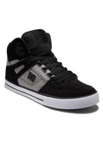 Sneaker DC Shoes "Pure High-Top", Herren, Gr. 11,5(45), grau (wei&szlig;, neutral), Schuhe Sneaker