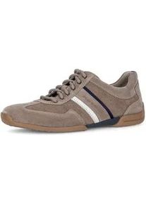 Sneaker Gabor "Sneaker low", Herren, Gr. 48,5, beige, Schuhe Sneaker